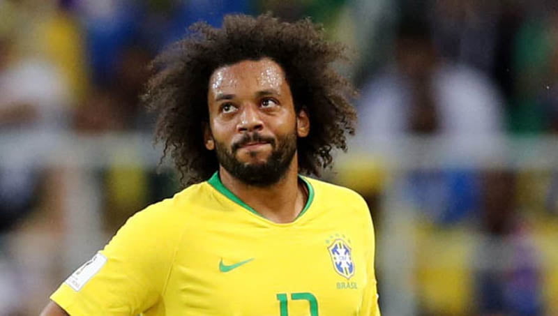 Cầu thủ Marcelo chơi cho ĐT Brazil