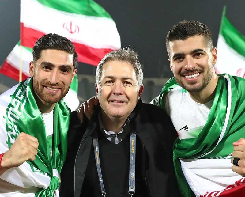 Ông từng huấn luyện Iran