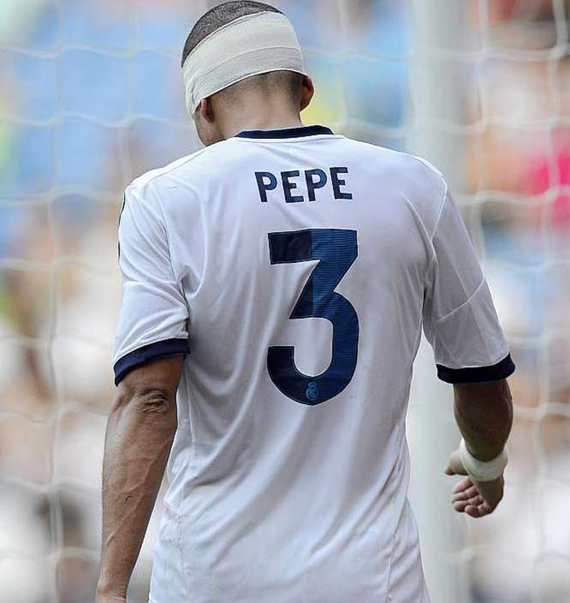 Số áo Pepe tại Real Madrid Số áo Pepe tại Real Madrid