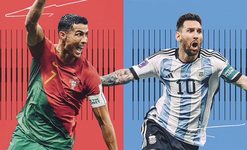 Cristiano Ronaldo và Lionel Messi