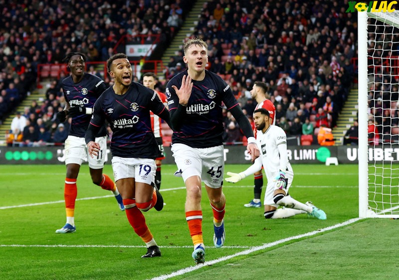 Luton sẽ tiếp đón Sheff Utd tại vòng 24 Ngoại Hạng Anh