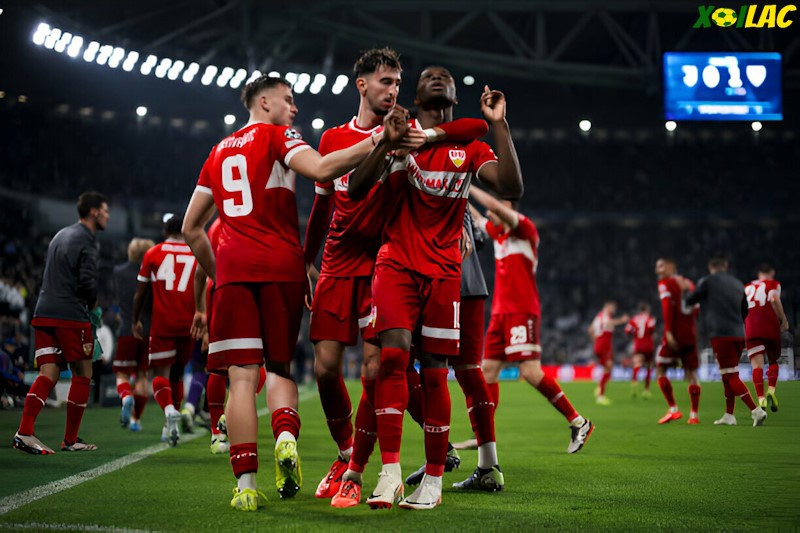 Stuttgart sẽ đối đầu với PSG tại lượt trận cuối C1